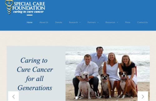 獣医がん専門医オグルビー設立財団のホームページ